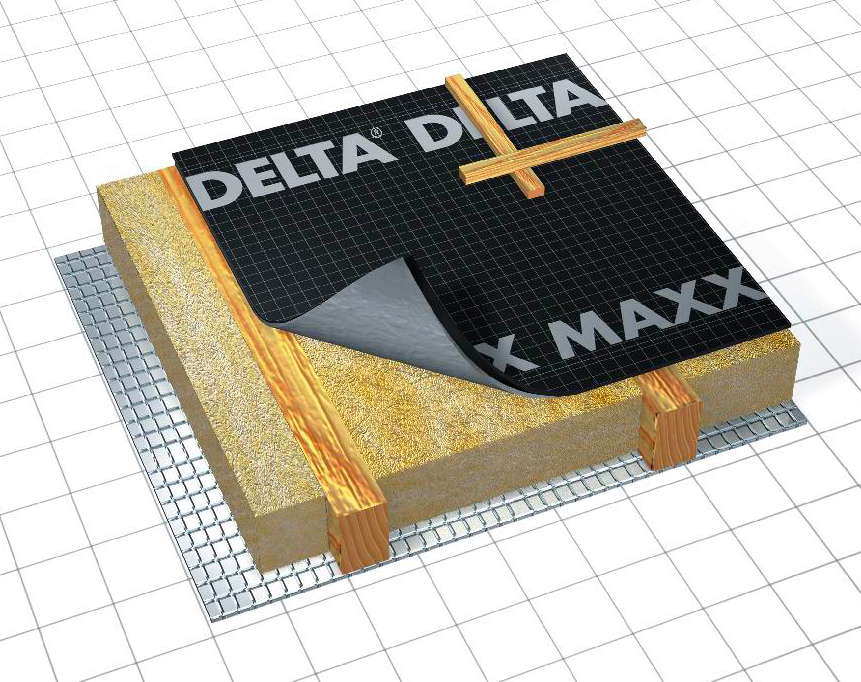 Подкровельные антиконденсатные супердиффузионные гидроизоляционные пленки DELTA MAXX